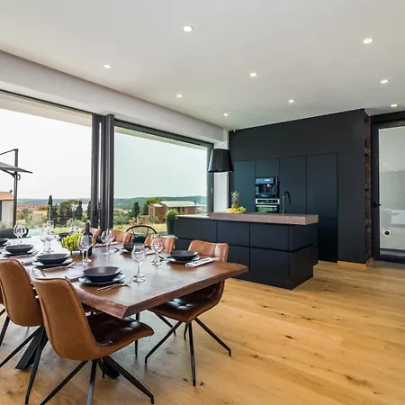 Luxury Taboo & In For 8 People With Heated Pool- Wellness & Sea View Villa